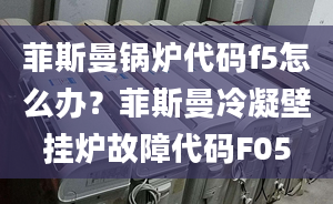 菲斯曼锅炉代码f5怎么办？菲斯曼冷凝壁挂炉故障代码F05