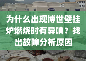 为什么出现博世壁挂炉燃烧时有异响？找出故障分析原因