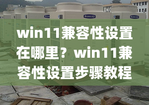 win11兼容性设置在哪里？win11兼容性设置步骤教程