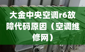 大金中央空调r6故障代码原因（空调维修网）