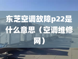 东芝空调故障p22是什么意思（空调维修网）