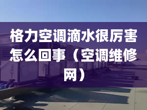 格力空调滴水很厉害怎么回事（空调维修网）