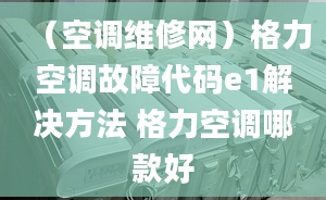 （空调维修网）格力空调故障代码e1解决方法 格力空调哪款好