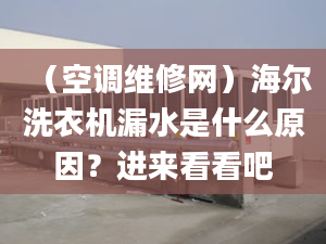 （空调维修网）海尔洗衣机漏水是什么原因？进来看看吧