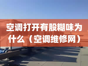 空调打开有股糊味为什么（空调维修网）