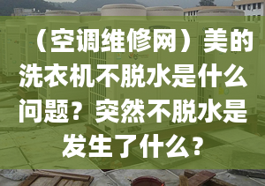 （空调维修网）美的洗衣机不脱水是什么问题？突然不脱水是发生了什么？