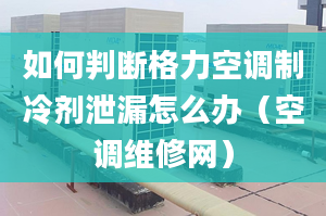 如何判断格力空调制冷剂泄漏怎么办（空调维修网）