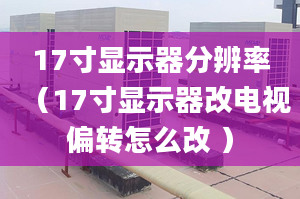 17寸显示器分辨率（17寸显示器改电视偏转怎么改 ）