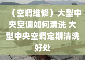 （空调维修）大型中央空调如何清洗 大型中央空调定期清洗好处