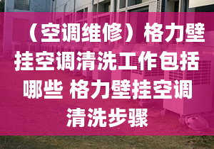 （空调维修）格力壁挂空调清洗工作包括哪些 格力壁挂空调清洗步骤