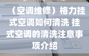 （空调维修）格力挂式空调如何清洗 挂式空调的清洗注意事项介绍