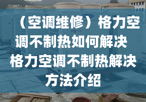 （空调维修）格力空调不制热如何解决 格力空调不制热解决方法介绍