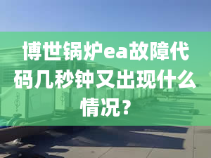 博世锅炉ea故障代码几秒钟又出现什么情况？