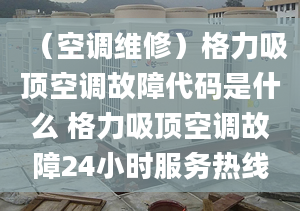 （空调维修）格力吸顶空调故障代码是什么 格力吸顶空调故障24小时服务热线