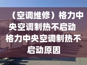 （空调维修）格力中央空调制热不启动 格力中央空调制热不启动原因