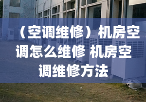 （空调维修）机房空调怎么维修 机房空调维修方法