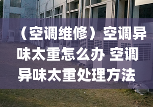 （空调维修）空调异味太重怎么办 空调异味太重处理方法