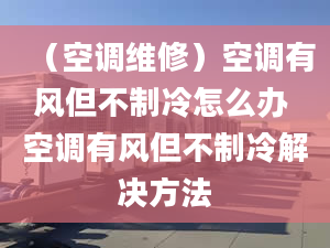 （空调维修）空调有风但不制冷怎么办 空调有风但不制冷解决方法