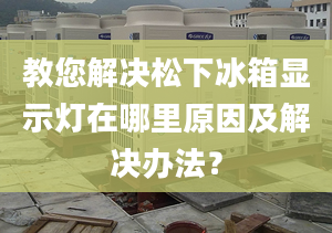 教您解决松下冰箱显示灯在哪里原因及解决办法？