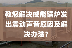 教您解决威能锅炉发出震动声音原因及解决办法？