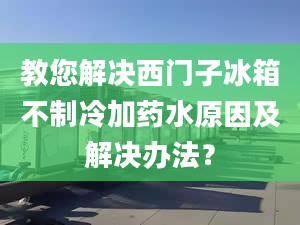 教您解决西门子冰箱不制冷加药水原因及解决办法？