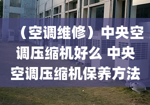 （空调维修）中央空调压缩机好么 中央空调压缩机保养方法