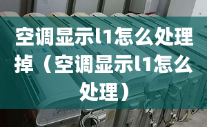 空调显示l1怎么处理掉（空调显示l1怎么处理）