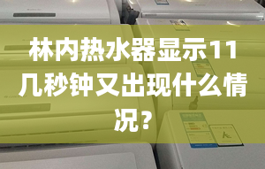 林内热水器显示11几秒钟又出现什么情况？