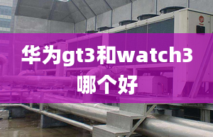 华为gt3和watch3哪个好