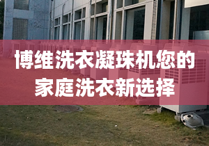 博维洗衣凝珠机您的家庭洗衣新选择