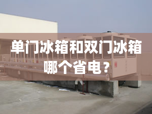 单门冰箱和双门冰箱哪个省电？