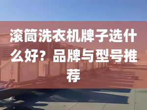 滚筒洗衣机牌子选什么好？品牌与型号推荐