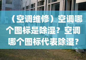 （空调维修）空调哪个图标是除湿？空调哪个图标代表除湿？