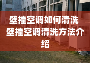 壁挂空调如何清洗 壁挂空调清洗方法介绍