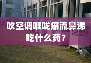 吹空调喉咙痛流鼻涕吃什么药？