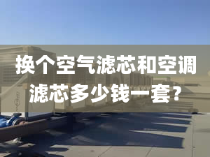 换个空气滤芯和空调滤芯多少钱一套？