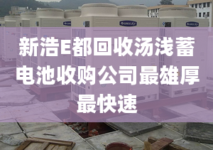 新浩E都回收汤浅蓄电池收购公司最雄厚最快速