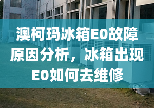 澳柯玛冰箱E0故障原因分析，冰箱出现E0如何去维修