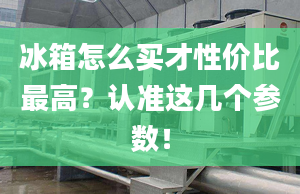 冰箱怎么买才性价比最高？认准这几个参数！