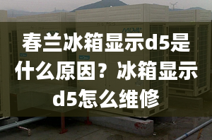 春兰冰箱显示d5是什么原因？冰箱显示d5怎么维修