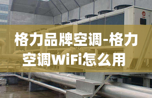 格力品牌空调-格力空调WiFi怎么用 