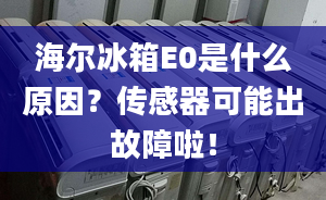 海尔冰箱E0是什么原因？传感器可能出故障啦！