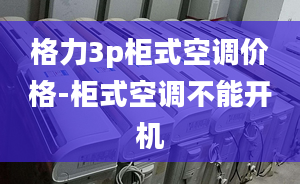 格力3p柜式空调价格-柜式空调不能开机