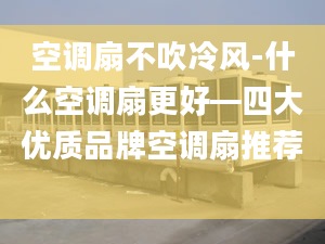 空调扇不吹冷风-什么空调扇更好—四大优质品牌空调扇推荐 