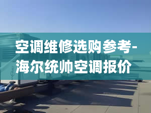 空调维修选购参考-海尔统帅空调报价 