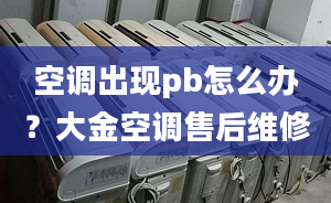 空调出现pb怎么办？大金空调售后维修