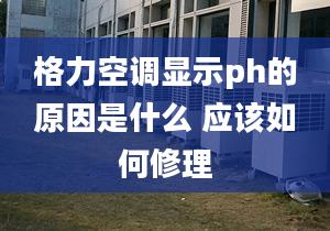 格力空调显示ph的原因是什么 应该如何修理