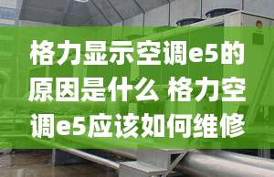 格力显示空调e5的原因是什么 格力空调e5应该如何维修