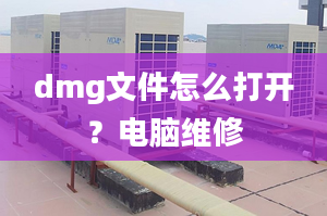 dmg文件怎么打开？电脑维修