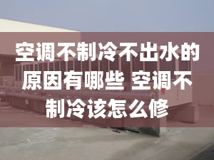 空调不制冷不出水的原因有哪些 空调不制冷该怎么修